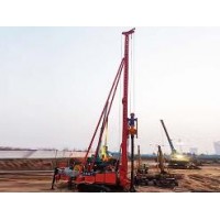 新疆长螺旋钻机_河北鼎峰工程机械制造15米长螺旋钻机