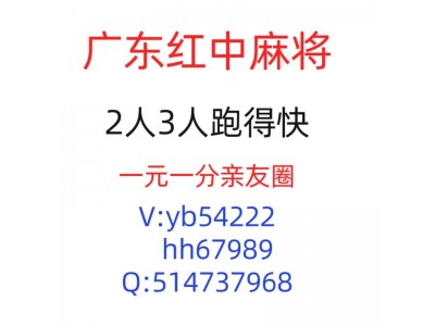 一元一分广东红中麻将，上下分模式，2人3人跑得快思索#打麻将