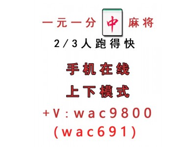 淮北在家玩1元1分红中麻将