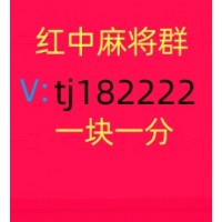 本地5毛一块红中麻将打牌群稳定