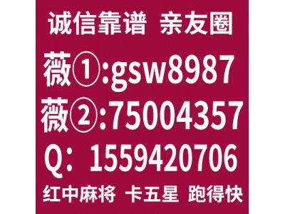 详细介绍一元一分跑得快亲友圈群