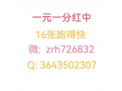 (快速知晓)24小时在线广东一元一分红中麻将@抖音极速版20