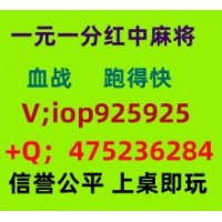 万众瞩目广东红中麻将跑得快一元一分上桌就开始