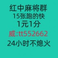 故我红中麻将群24小时不熄火(哔哩/哔哩)