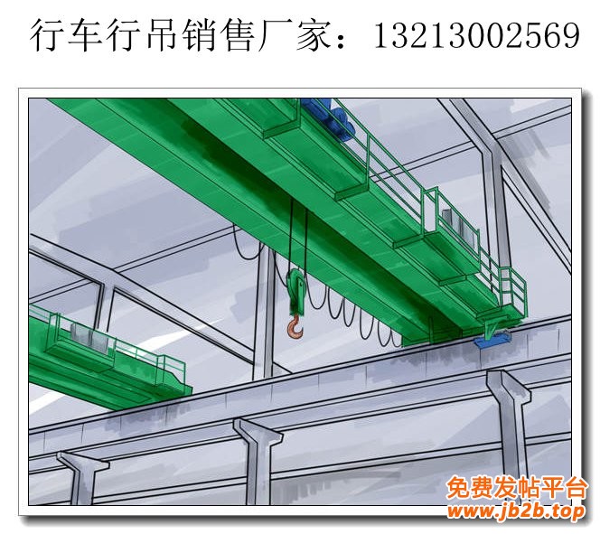 矿山系列欧式双梁桥式起重机 (2)