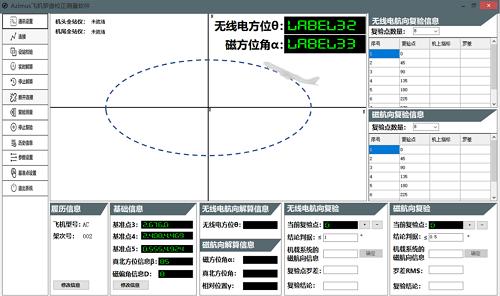 Azimus飞机罗盘校