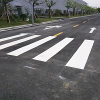 苏州太仓城乡镇车道划线价格 苏州工厂道路画线价格