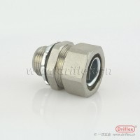 Driflex不锈钢六角金属软管接头NPT3/8“-NPT2”